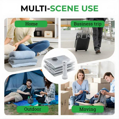 🥳2026 HOT SALE💥50% OFF NOW✨Cordless Travel Vacuum Storage Compression Bag Set