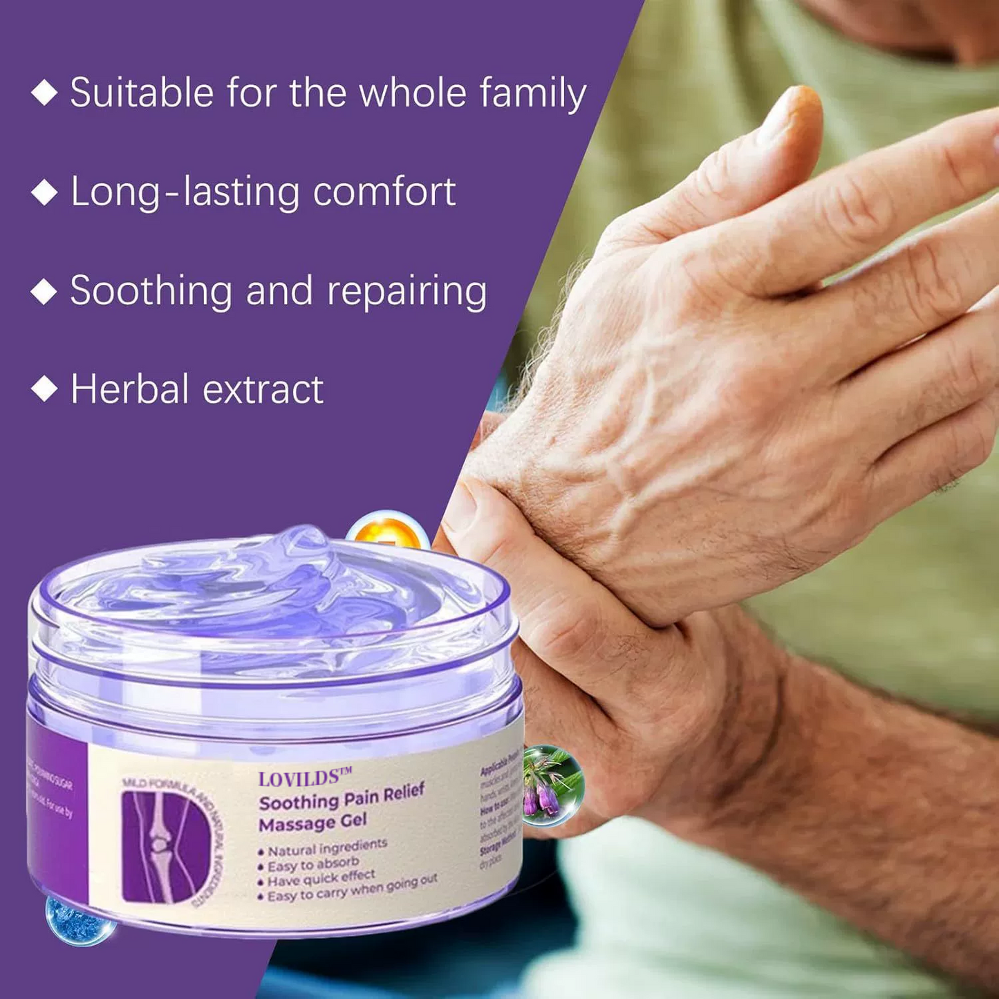 ✨Ends Tonight: Get 60% OFF Before It’s Gone!🎁AOA-Approved Pain Relief Gel – With Turmeric & Emu Oil for Arthritis & Joint Support
