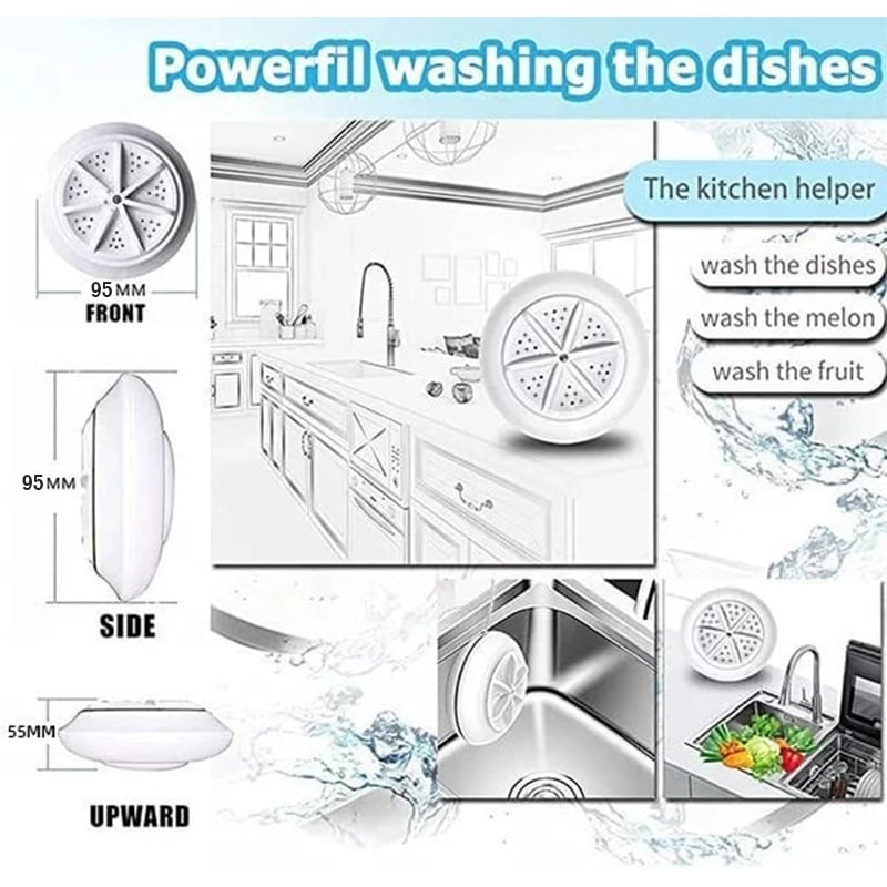 ⏰Limited Sale🔥🎁Mini Washing Machine And Dishwasher