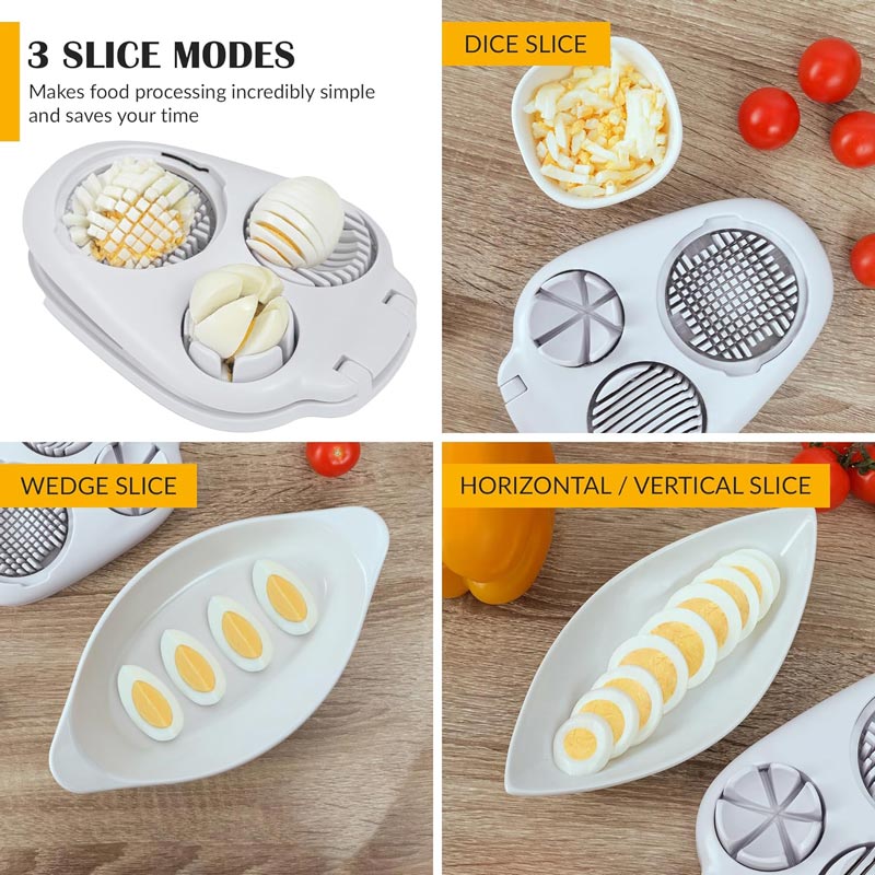 🔥HOT SALE 3 en 1 egg slicer