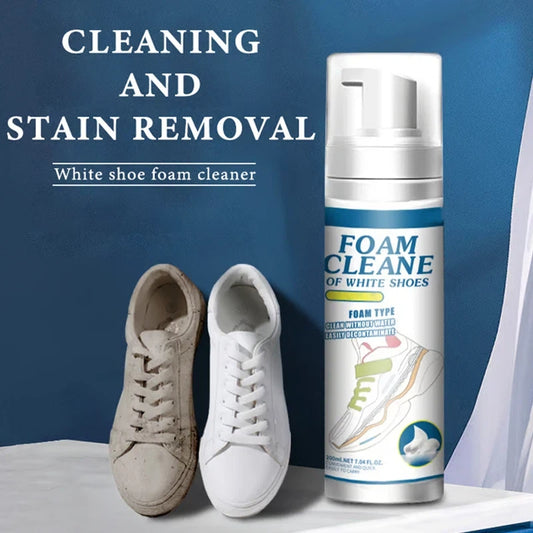 🏆Hot Sale Buy 3 Get 2 Free⏳Universal Portable No-Rinse Foam Cleaner for Shoes