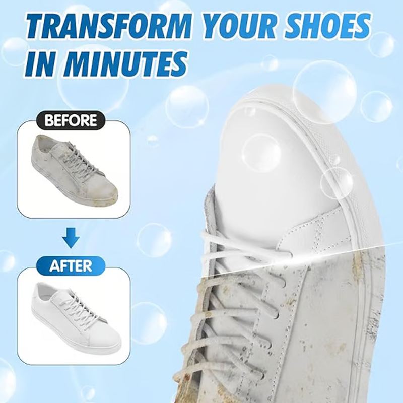 🏆Hot Sale 49% OFF⏳Universal Portable No-Rinse Foam Cleaner for Shoes