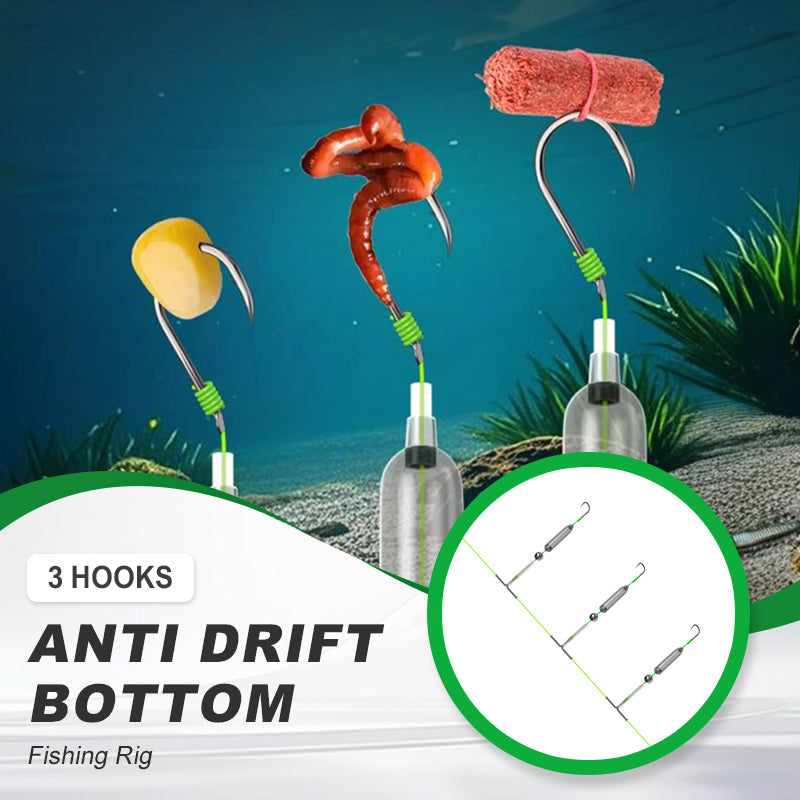 🔥LAST DAY 55% OFF - 3 Hooks Anti Drift Bottom Fishing Rig