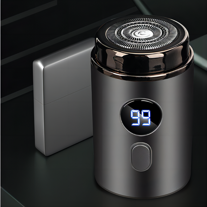 ⏰LAST DAY 55%OFF🔥Smart Mini Electric Shaver – LED Display, Waterproof & Portable