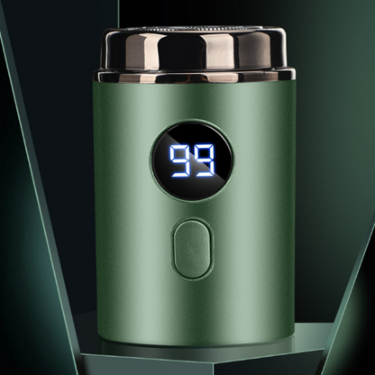 ⏰LAST DAY 55%OFF🔥Smart Mini Electric Shaver – LED Display, Waterproof & Portable
