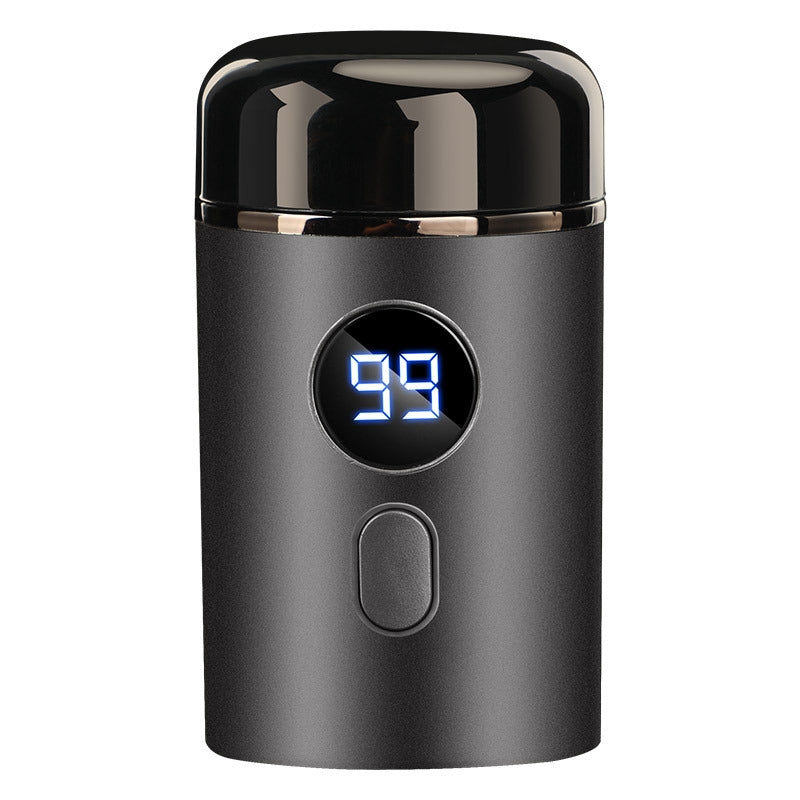 ⏰LAST DAY 55%OFF🔥Smart Mini Electric Shaver – LED Display, Waterproof & Portable