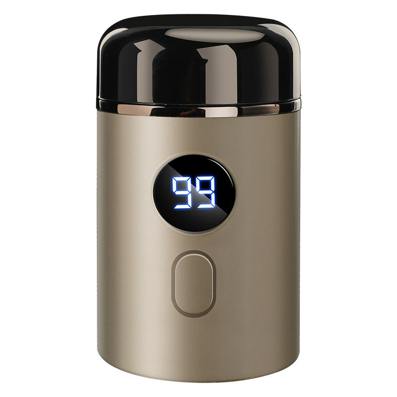 ⏰LAST DAY 55%OFF🔥Smart Mini Electric Shaver – LED Display, Waterproof & Portable