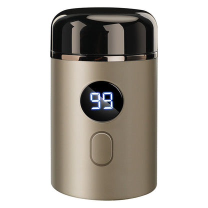 ⏰LAST DAY 55%OFF🔥Smart Mini Electric Shaver – LED Display, Waterproof & Portable