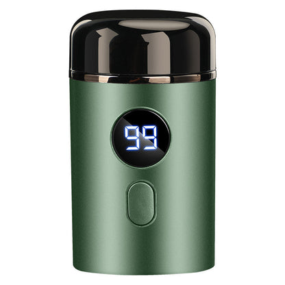 ⏰LAST DAY 55%OFF🔥Smart Mini Electric Shaver – LED Display, Waterproof & Portable