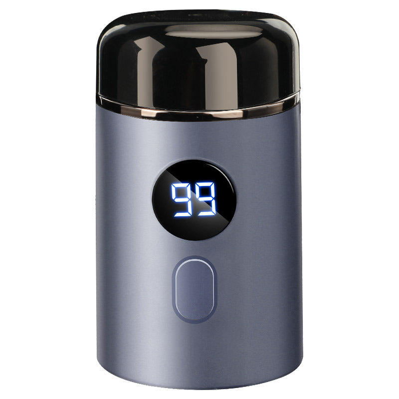 ⏰LAST DAY 55%OFF🔥Smart Mini Electric Shaver – LED Display, Waterproof & Portable