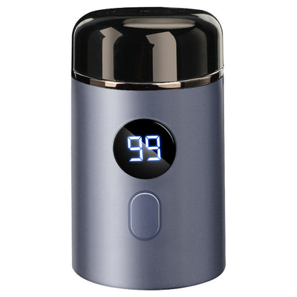 ⏰LAST DAY 55%OFF🔥Smart Mini Electric Shaver – LED Display, Waterproof & Portable