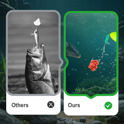 🎣 Ready-to-Fish Hover Rig Kit – Self-Adjusting & Tangle-Free Design