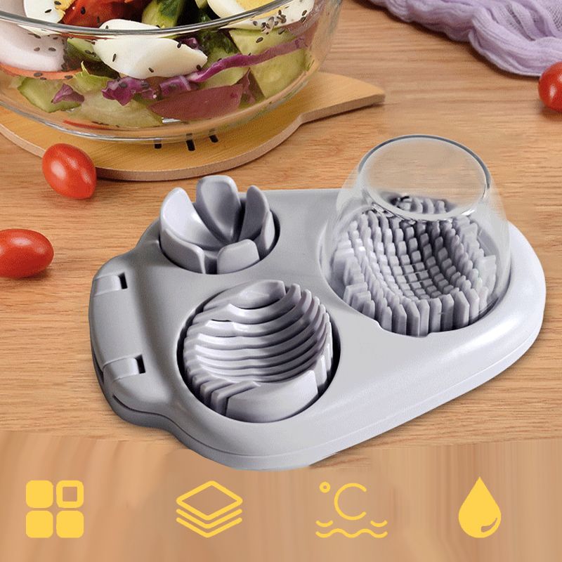 🔥HOT SALE 3 en 1 egg slicer