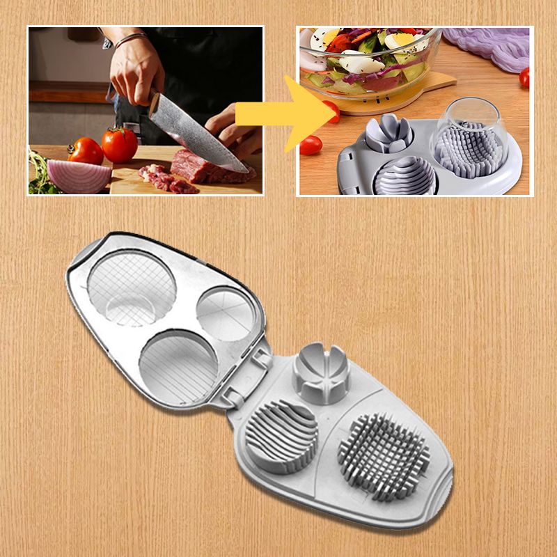 🔥HOT SALE 3 en 1 egg slicer