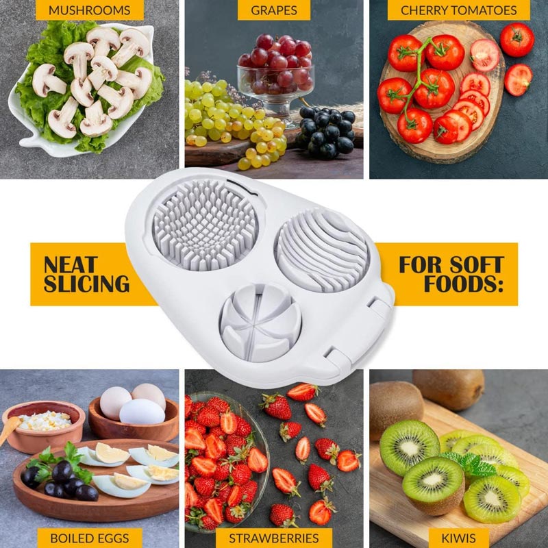 🔥HOT SALE 3 en 1 egg slicer