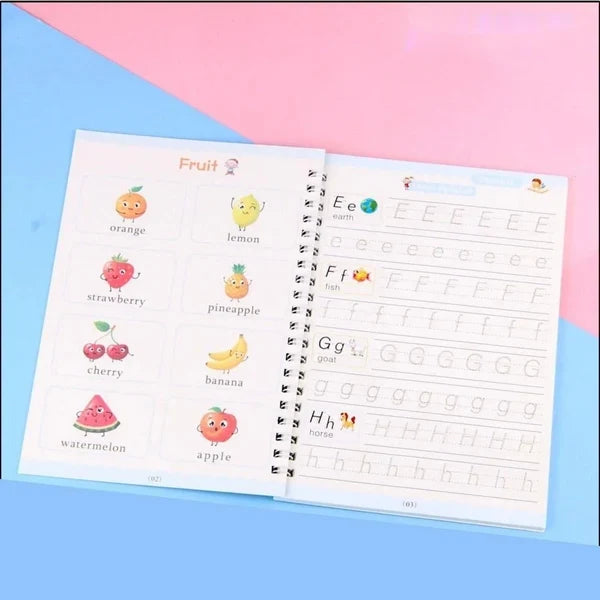 🔥 LIMITED SALE📚 Magic Reusable Writing Workbook — Fun Learning for Kids