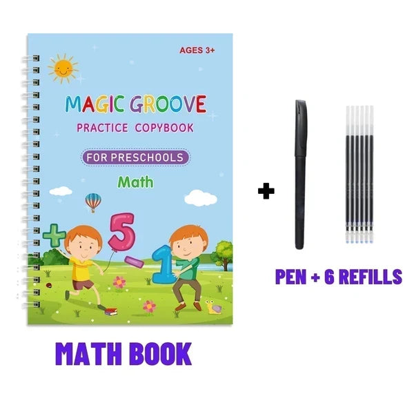🔥 LIMITED SALE📚 Magic Reusable Writing Workbook — Fun Learning for Kids