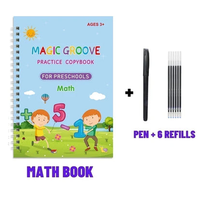 🔥 LIMITED SALE📚 Magic Reusable Writing Workbook — Fun Learning for Kids