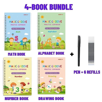 🔥 LIMITED SALE📚 Magic Reusable Writing Workbook — Fun Learning for Kids