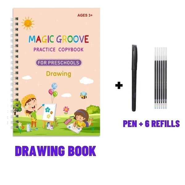 🔥 LIMITED SALE📚 Magic Reusable Writing Workbook — Fun Learning for Kids