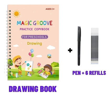 🔥 LIMITED SALE📚 Magic Reusable Writing Workbook — Fun Learning for Kids