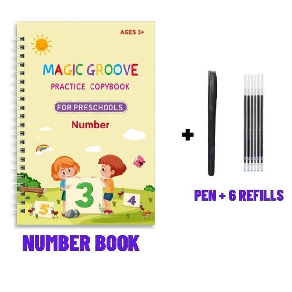 🔥 LIMITED SALE📚 Magic Reusable Writing Workbook — Fun Learning for Kids
