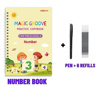 🔥 LIMITED SALE📚 Magic Reusable Writing Workbook — Fun Learning for Kids