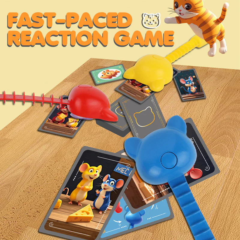 🐱🐭 Cat & Mouse Reaction Training Game – Fast-Paced Family Fun