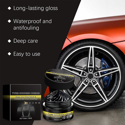 🔥40% OFF NOW!  Tire Refurbish Wax Instant Gloss✨