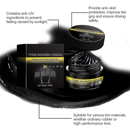 🔥40% OFF NOW!  Tire Refurbish Wax Instant Gloss✨