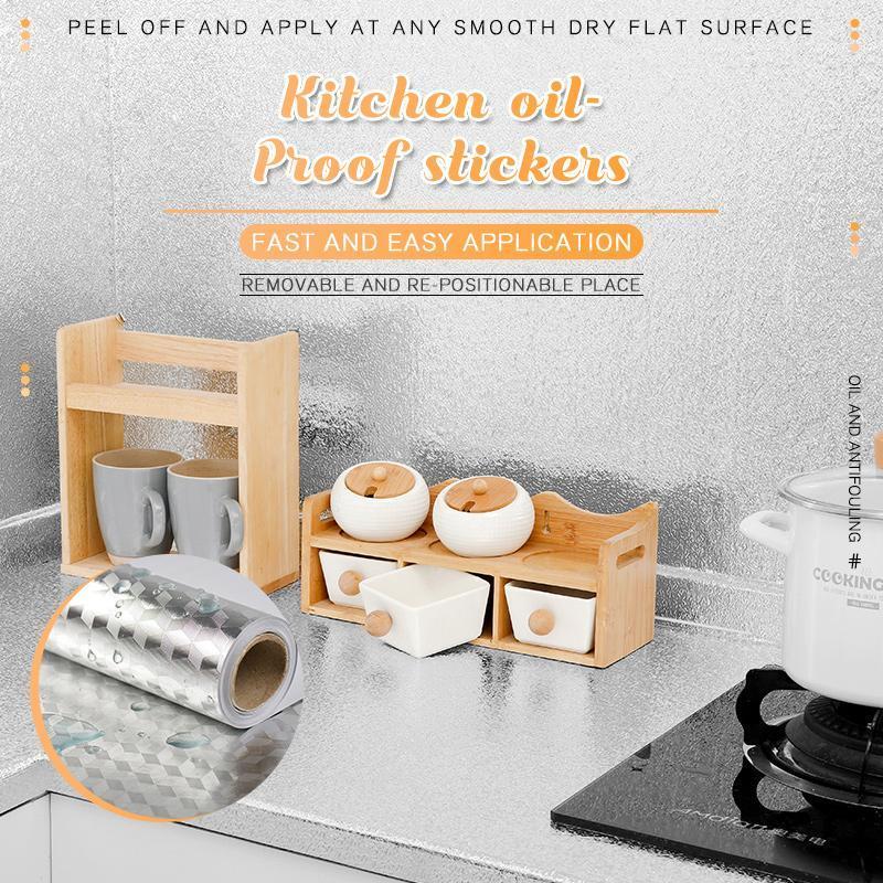 📢📢50% OFF !! ⏰Kitchen Oil-proof Stickers