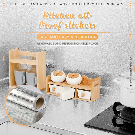 📢📢50% OFF !! ⏰Kitchen Oil-proof Stickers