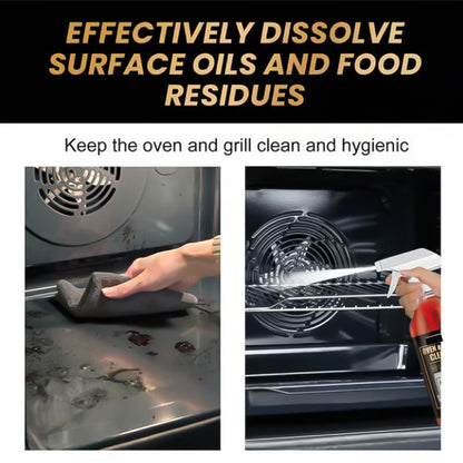 📢📢Buy 2 get 1 free⏰Oven & Grill Cleaner Spray – Dissolves Grease in 5 Minutes