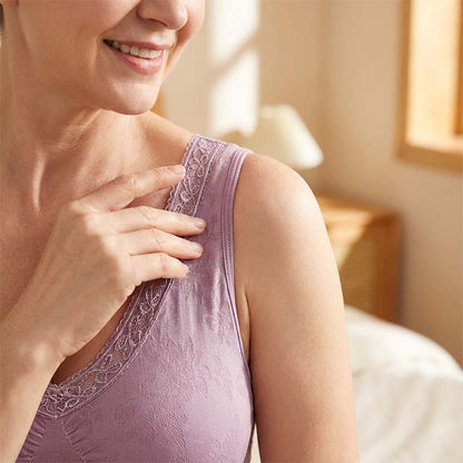 💖 High-Support Seamless Wireless Lace Bra – Comfort & Natural Lift ✨