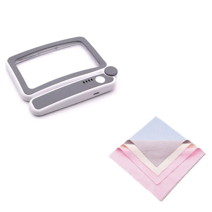 🔥 Hot Sale! Folding Handheld Magnifying Glass with LED Light for Easy Reading🔍