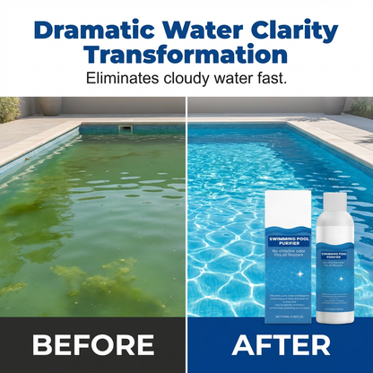 🏊‍♂️Summer Sale 50% off!💧Swimming Pool Purifying Liquid – Crystal Clear Water, Zero Hassle! 💙