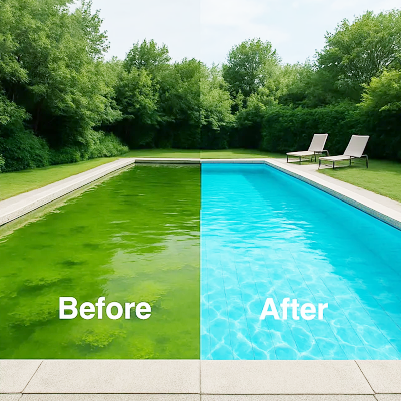 🏊‍♂️Summer Sale 50% off!💧Swimming Pool Purifying Liquid – Crystal Clear Water, Zero Hassle! 💙
