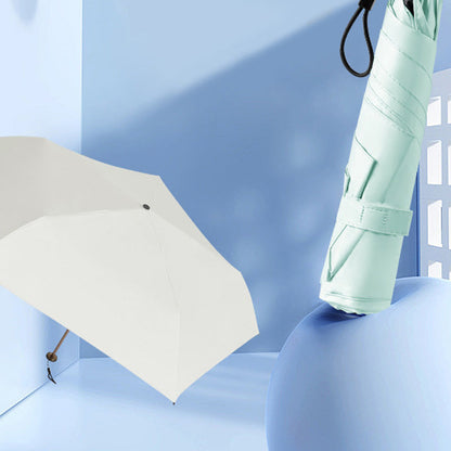 ☂️ Pocket-Size Featherlight Umbrella – Sun & Rain Protection Anywhere
