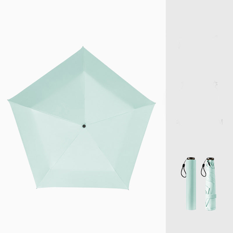 ☂️ Pocket-Size Featherlight Umbrella – Sun & Rain Protection Anywhere