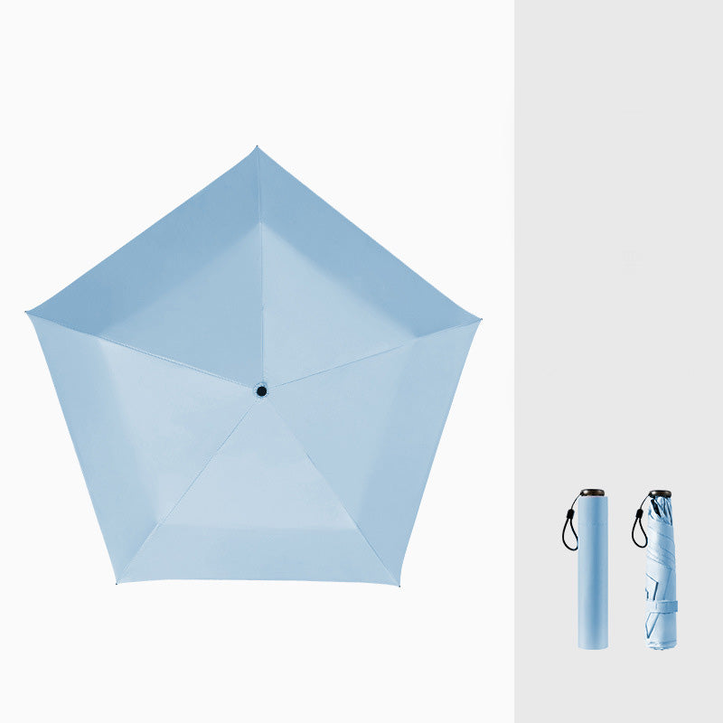 ☂️ Pocket-Size Featherlight Umbrella – Sun & Rain Protection Anywhere
