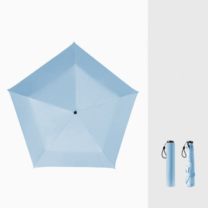 ☂️ Pocket-Size Featherlight Umbrella – Sun & Rain Protection Anywhere