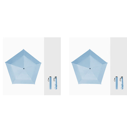 ☂️ Pocket-Size Featherlight Umbrella – Sun & Rain Protection Anywhere