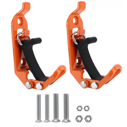 🚙🔧 Heavy-Duty Tool Holder Clamps – Secure Axes, Shovels & Roof Rack Equipment