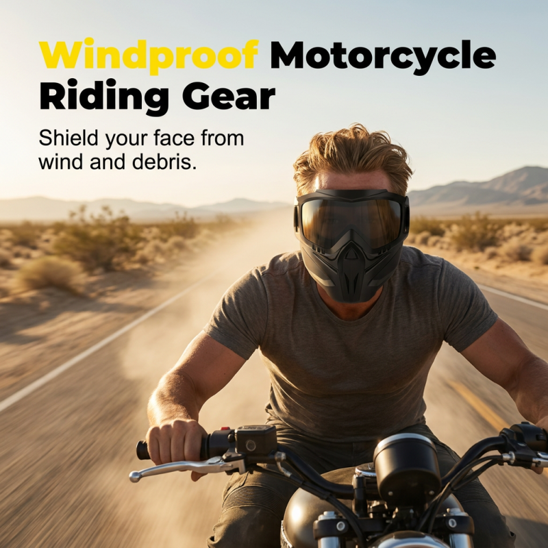 🔥Buy 2 Get 1 Free🔥Detachable Full Face Goggle Mask