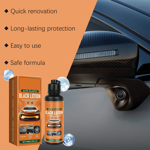 ⏳ Flash Sale 49% OFF | Auto Plastic Restorer Kit 🚗 Bring Faded Car Trim Back to Life