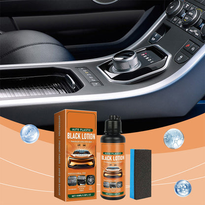 ⏳ Flash Sale 49% OFF | Auto Plastic Restorer Kit 🚗 Bring Faded Car Trim Back to Life
