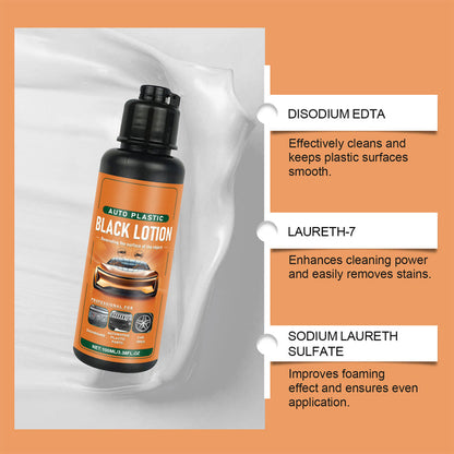 ⏳ Flash Sale 49% OFF | Auto Plastic Restorer Kit 🚗 Bring Faded Car Trim Back to Life