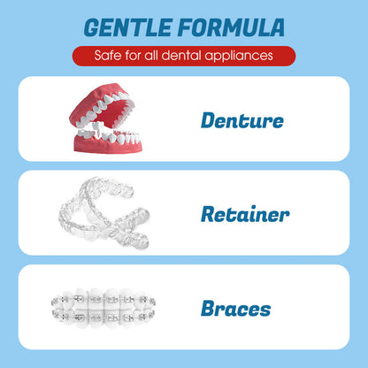 10PCS Retainer Cleaner Tablets for Odor & Stain Removal
