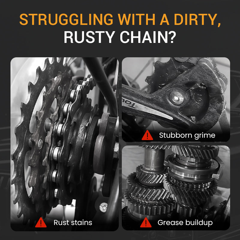 🔥 50% OFF Today | Deep-Cleaning Bicycle Chain Cleaner with Anti-Rust Protection 🚴