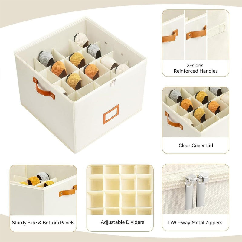 👟 50% OFF NOW!📦 Space Saving Foldable Shoe Organizer – Large Capacity & Clear Top – Dustproof Storage Box for Sneakers ✨